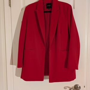 ynamite Bold Red Blazer